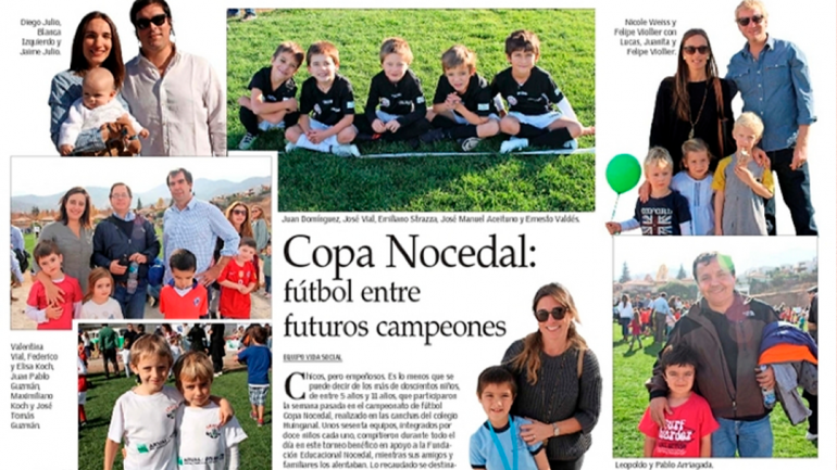 El Mercurio – Copa Nocedal: fútbol entre futuros campeones