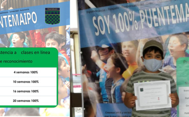 Equipo 100% PuenteMaipo: El Paso a Paso para acercar a los alumnos al colegio