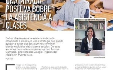 Entrevista Andrea Gumucio en revista Educar agosto