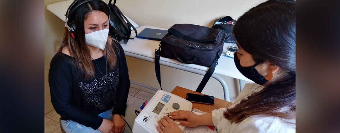 Operativo acústico en el colegio Almendral