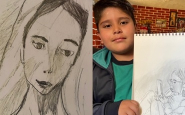 Alfonso Jiménez Rojas: el niño artista del colegio PuenteMaipo