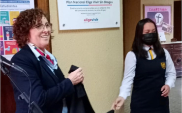 Colegio Almendral elige vivir sin drogas