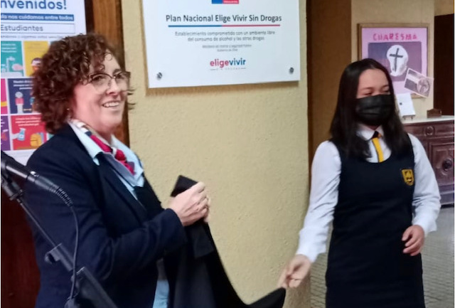 Colegio Almendral elige vivir sin drogas