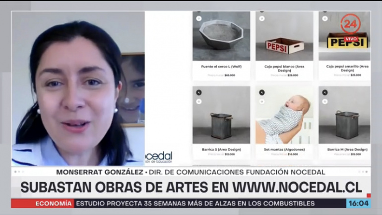 Subasta Nocedal Online en Canal 24 Horas