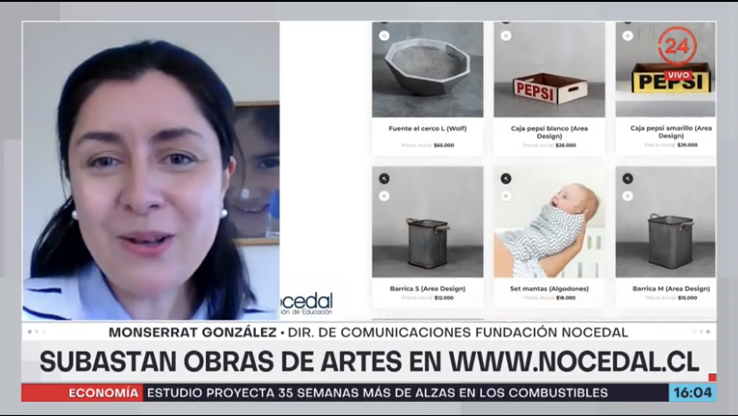 Subasta Nocedal Online en Canal 24 Horas