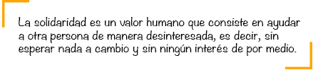 solidaridad