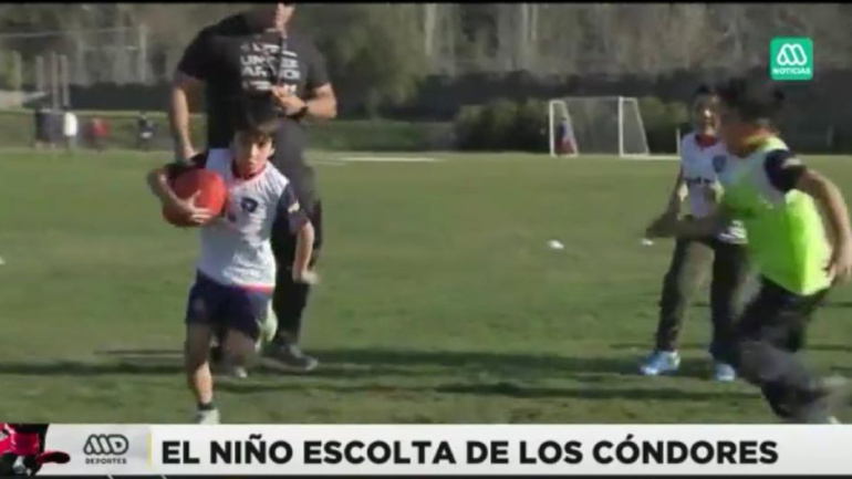 Alumnos del colegio Nocedal serán escoltas de los Cóndores en su camino al mundial de rugby