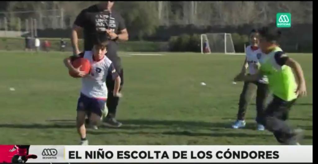 Alumnos del colegio Nocedal serán escoltas de los Cóndores en su camino al mundial de rugby