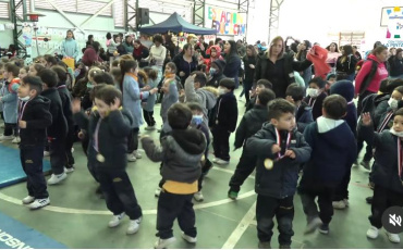 La Pintana TV destaca participación del colegio Almendral en la Caminata de la comunidad “AMO MI CASTILLO”