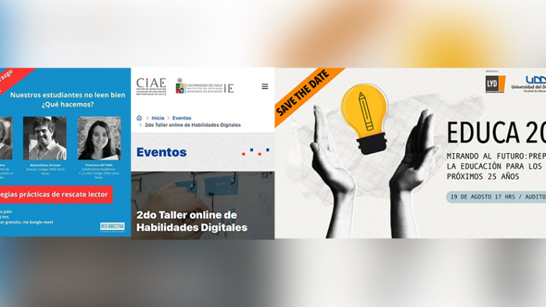 Capacitaciones y becas para el mundo de la educación