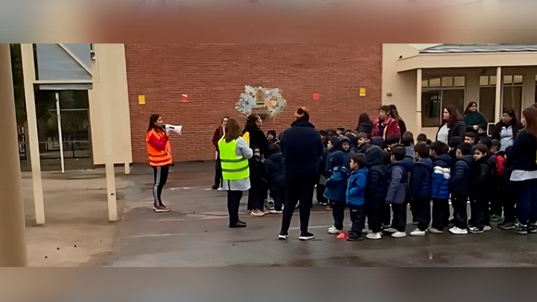 Colegios participaron del “Simulacro Nacional de Sismo”