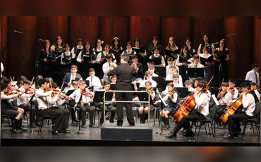Concierto Aniversario reúne a estudiantes de los cuatro colegios de la Fundación Nocedal
