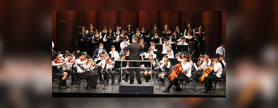 Concierto Aniversario reúne a estudiantes de los cuatro colegios de la Fundación Nocedal