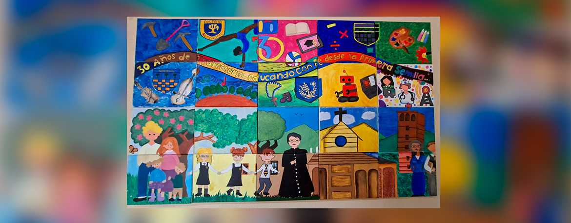 Un homenaje en colores